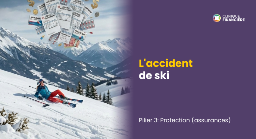 L'accident de ski