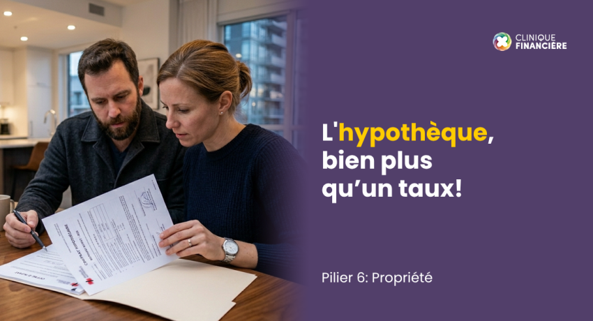 L'hypothèque, bien plus qu’un taux!