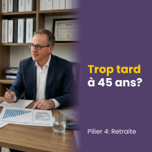 Trop tard à 45 ans?