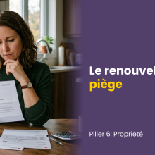 Le renouvellement piège